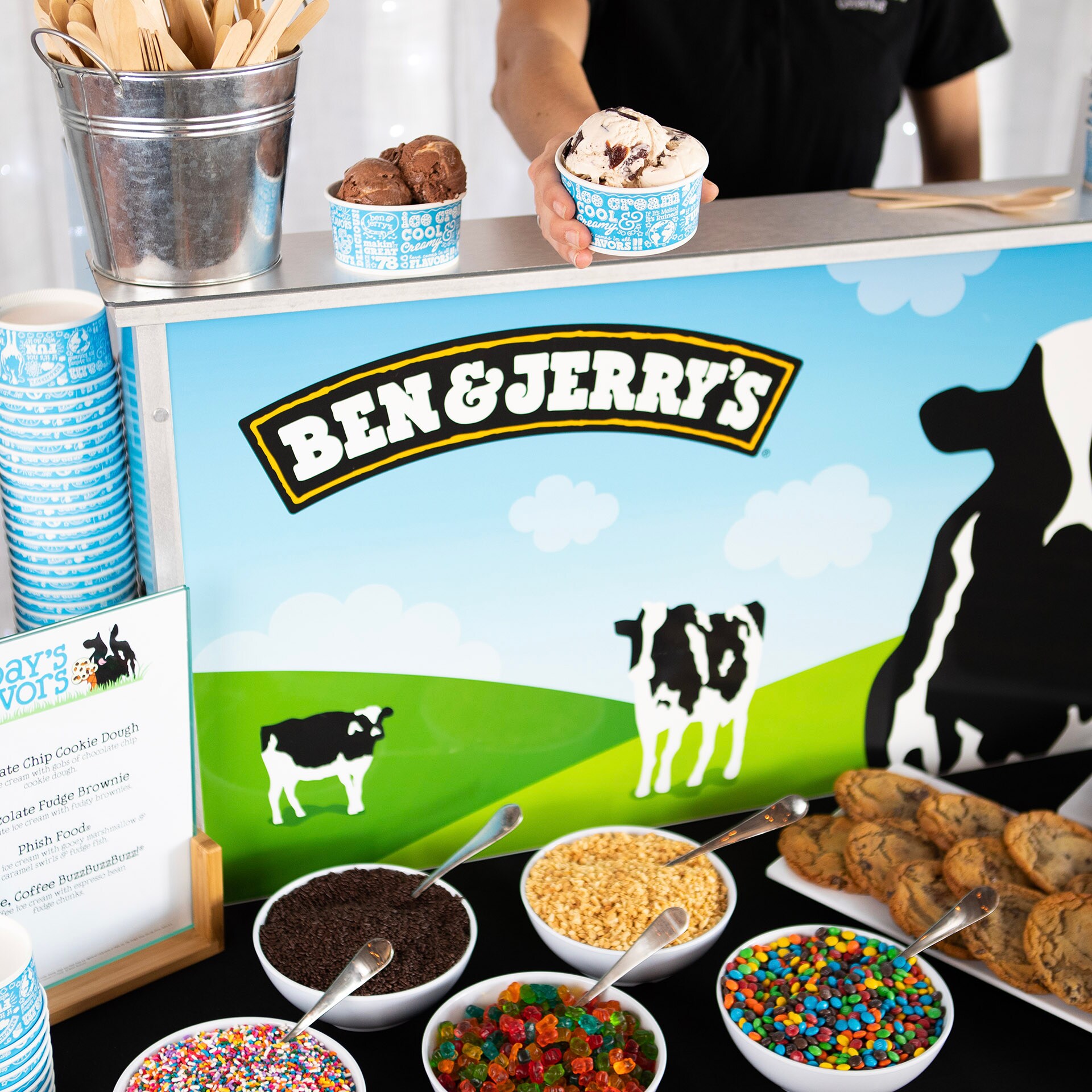 Ice cream hot sale catering